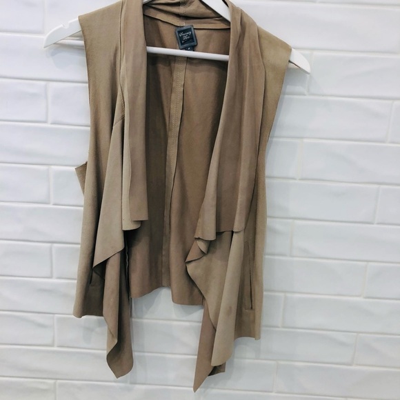 NORDSTROM seventy two changes suede vest - Picture 7 of 8